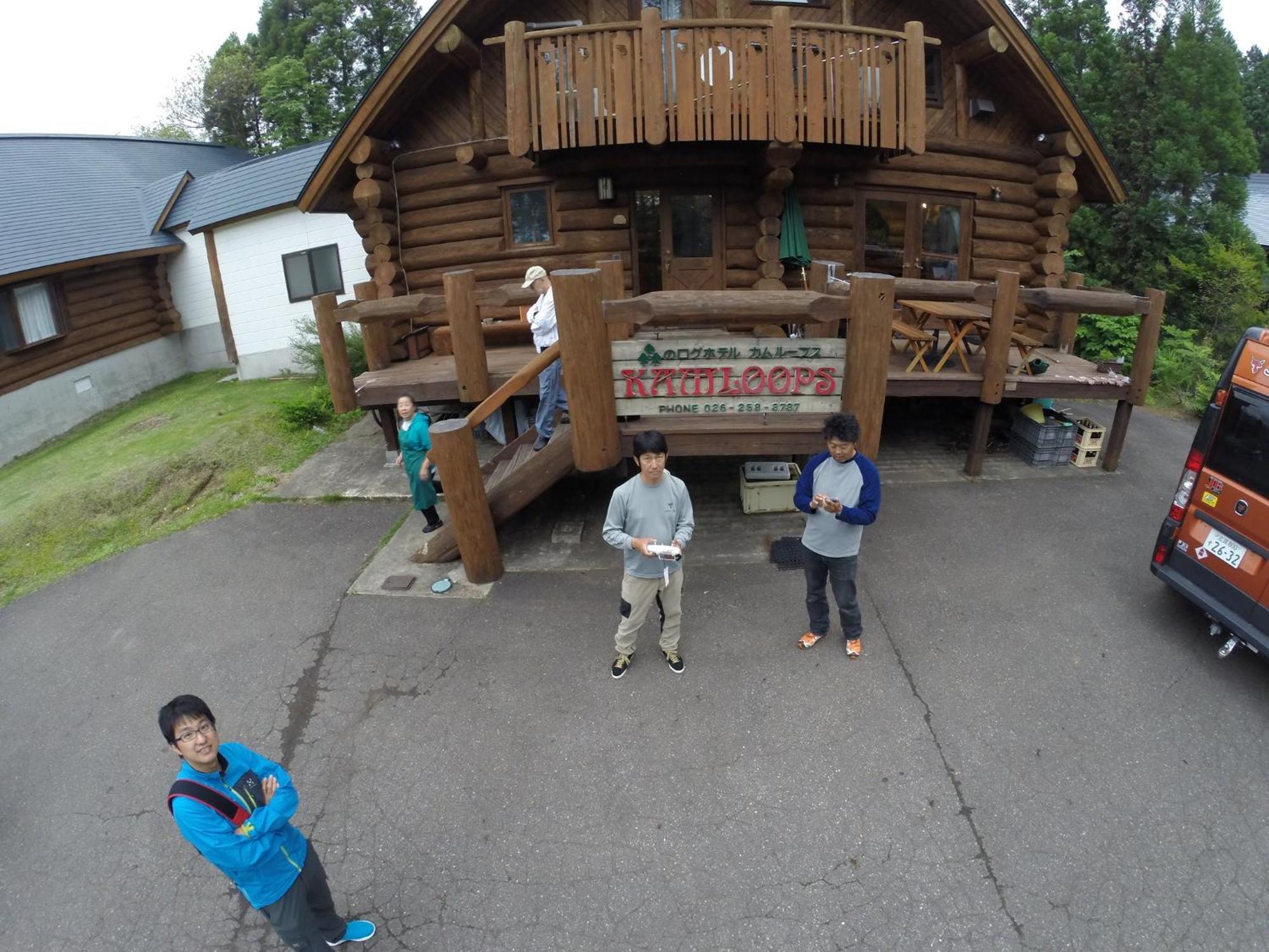 Log Hotel Kamloops Shinano  Extérieur photo